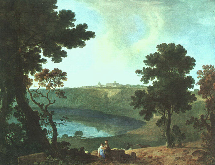 Lake Albano and Castel Gandolfo